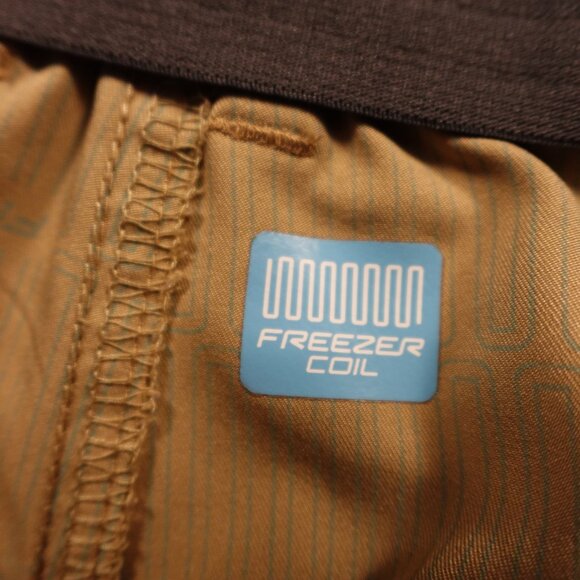 Columbia Cool Coil Omni-Shade Flex Shorts men's 38 khaki - Picture 3 of 10